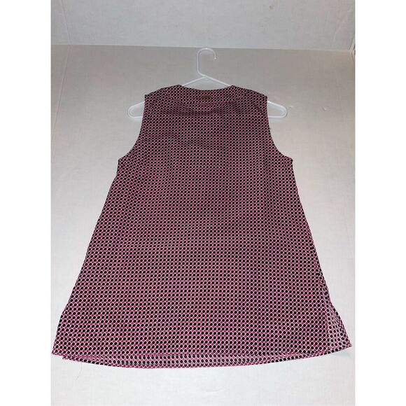 Michael Kors Women's Small black and purple‎ Geometric Dressy Sleevless Top A31 - Picture 4 of 5